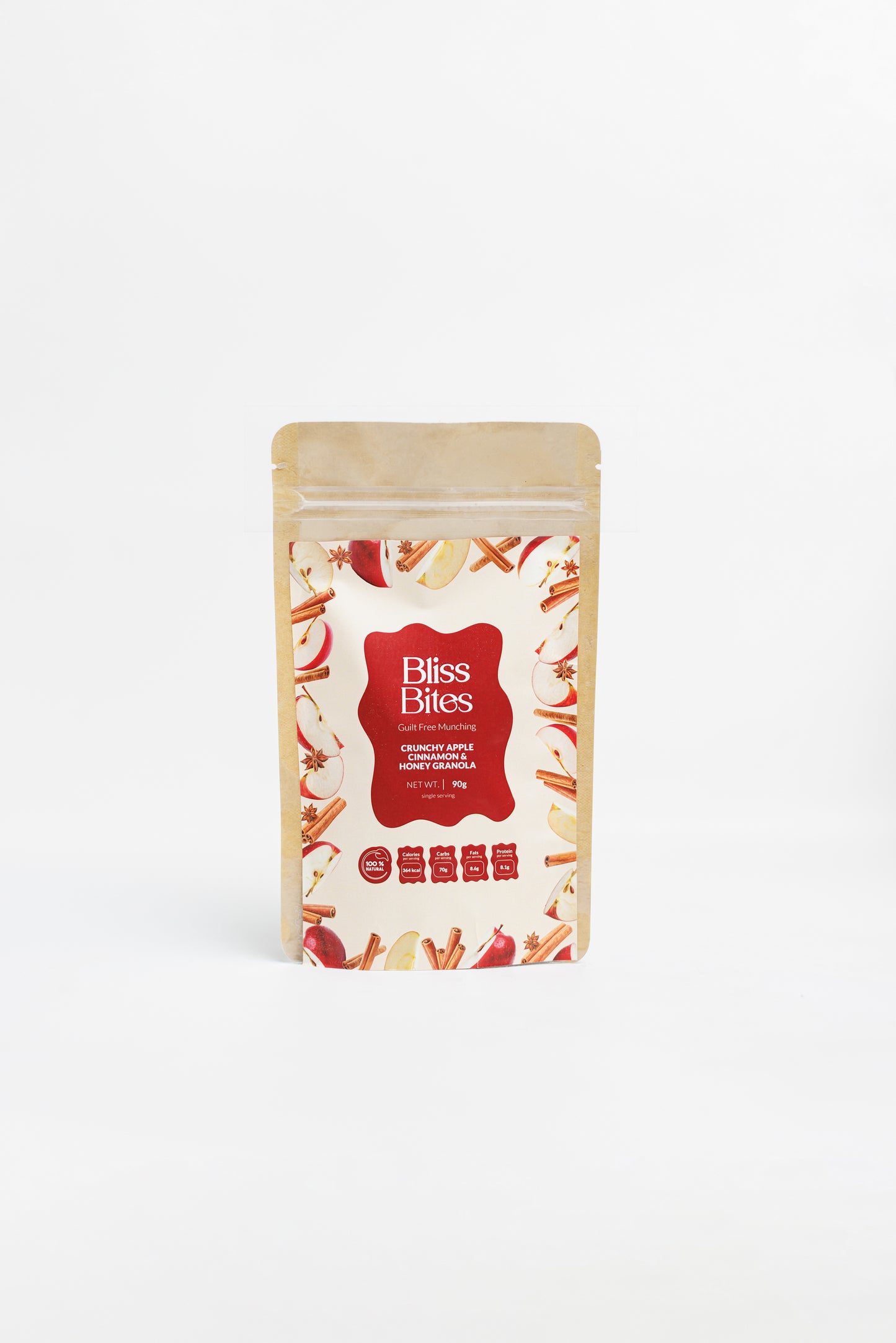 Apple cinnamon-mini snack pack