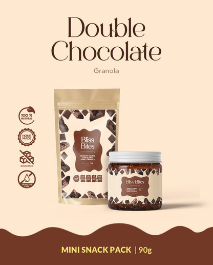 Double chocolate- mini snack pack