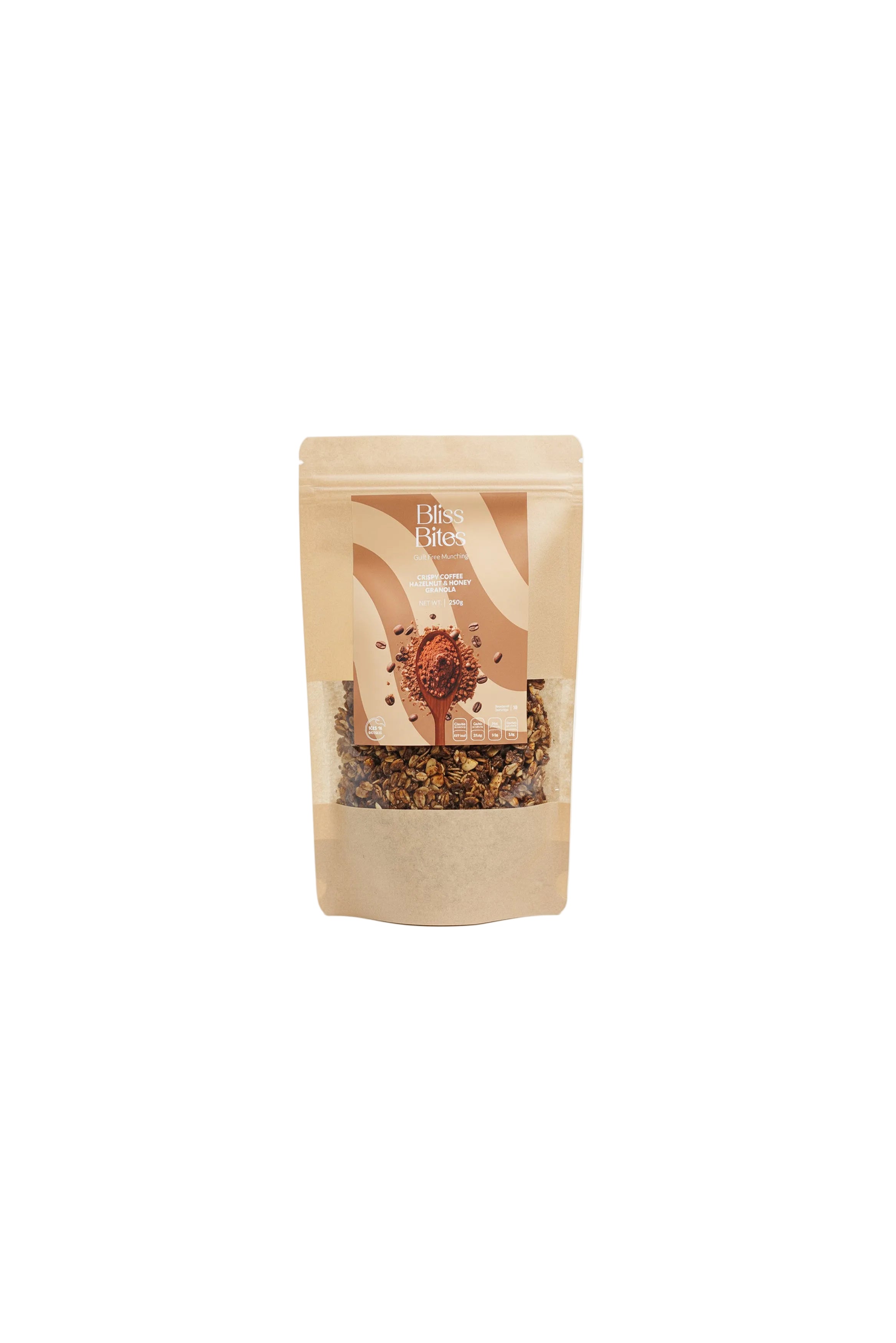 Coffee hazelnut granola