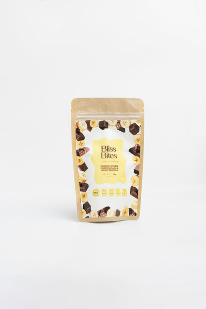 Double chocolate banana-mini snack pack