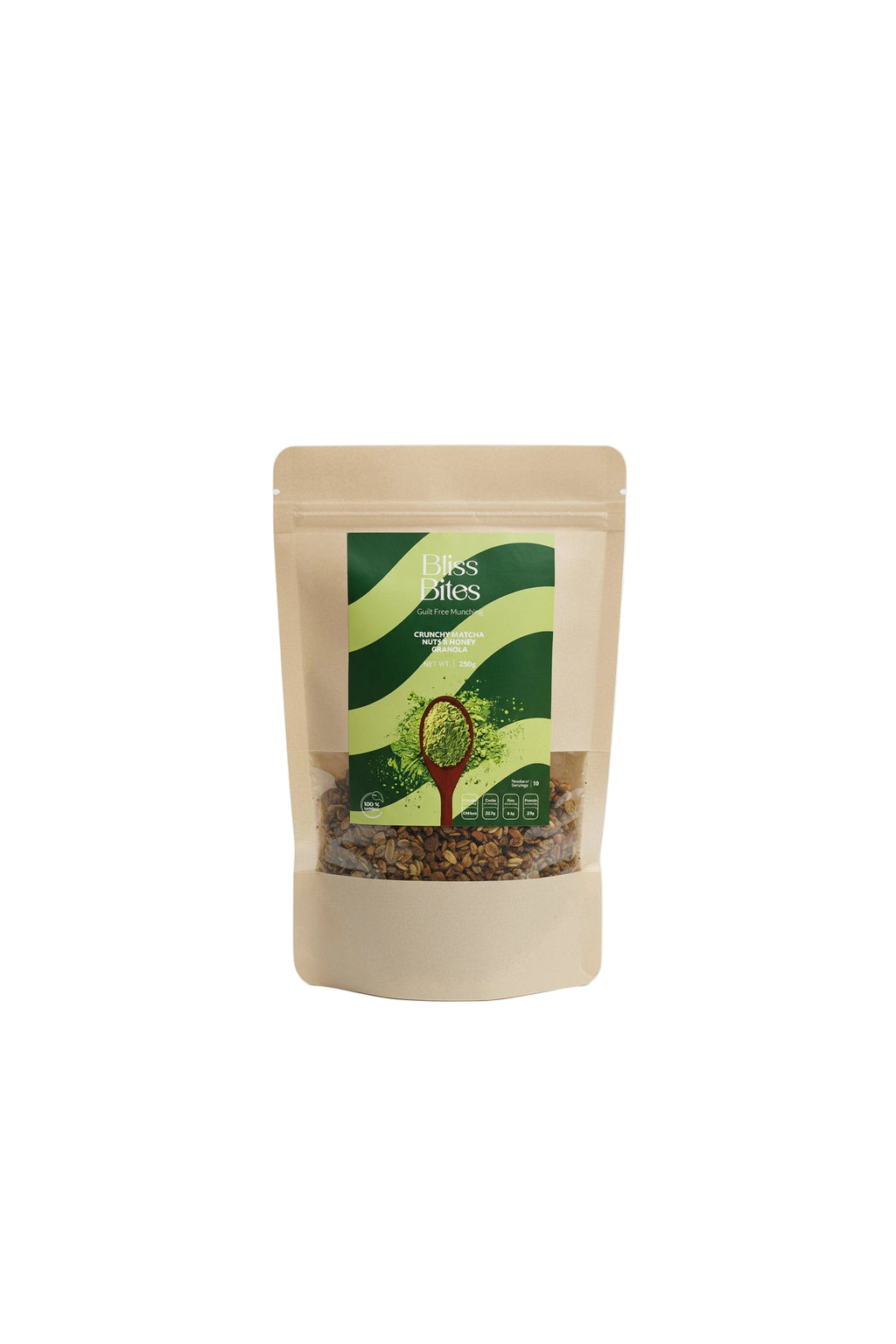 Matcha pistachio granola