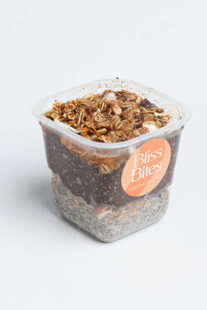 Chocolate chia seeds pudding