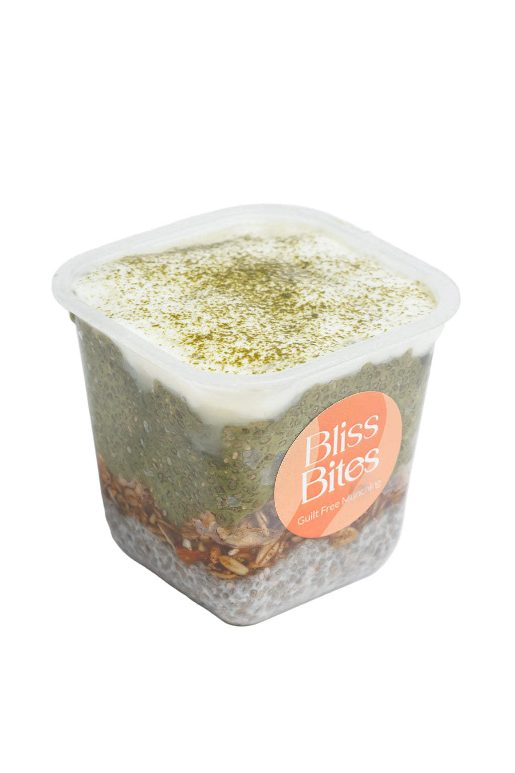 Matcha chia seeds pudding