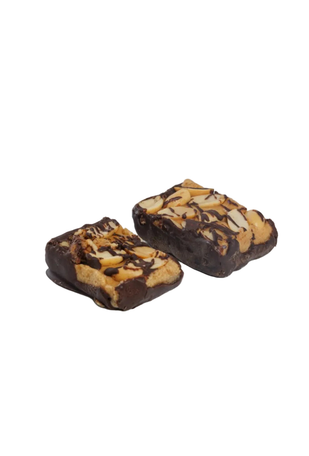 Peanut caramel chocolate bites