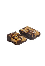 Peanut caramel chocolate bites