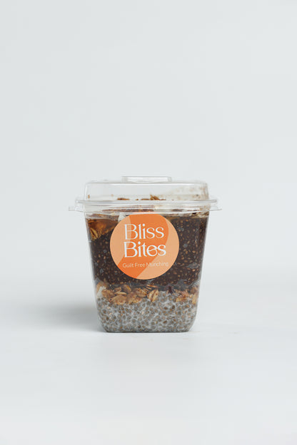 Chocolate chia seeds pudding