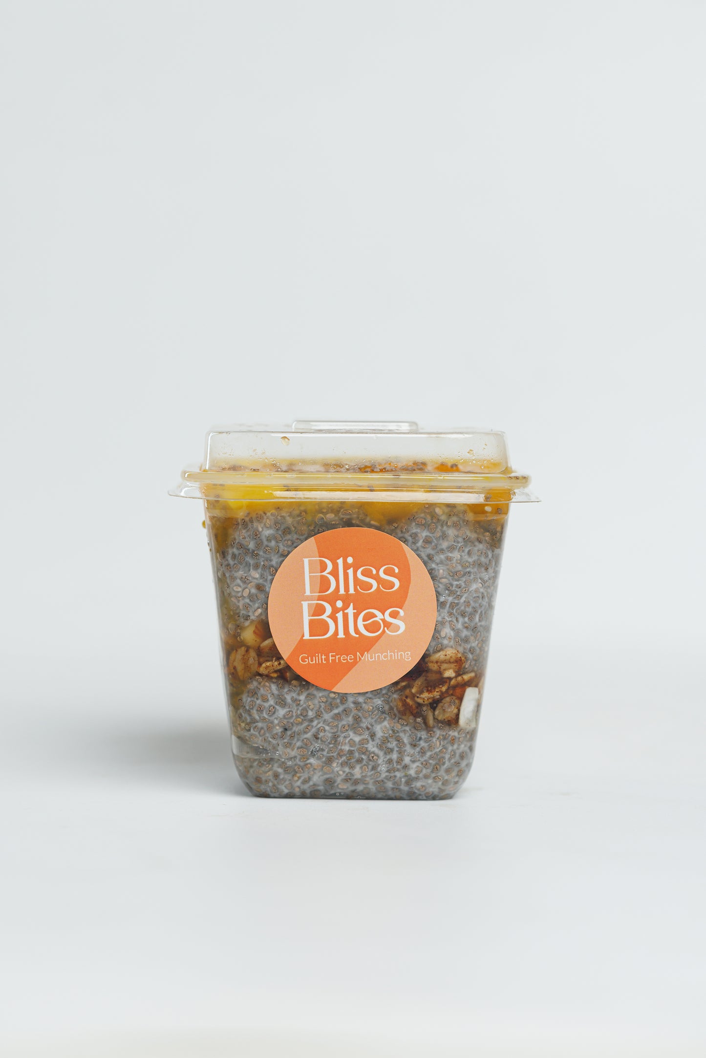 Mango chia seeds pudding