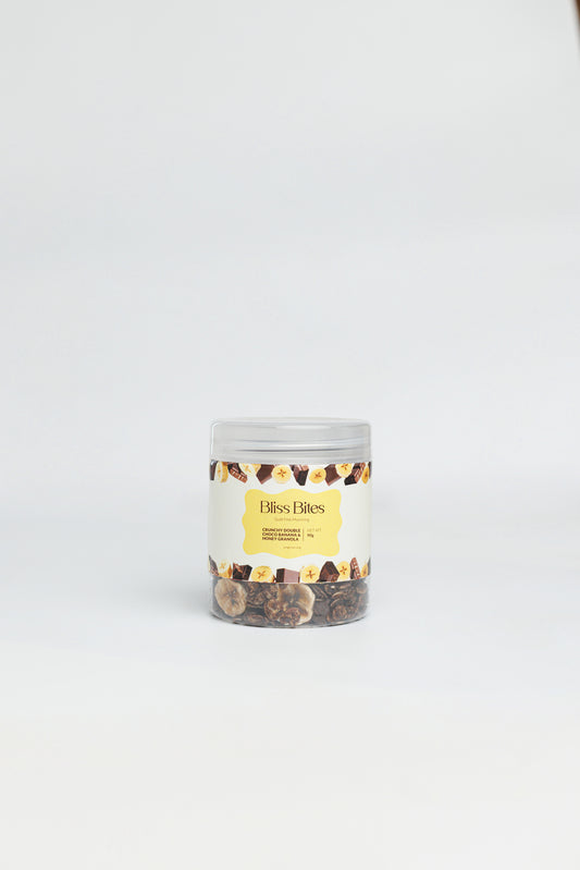 Double chocolate banana-mini snack pack