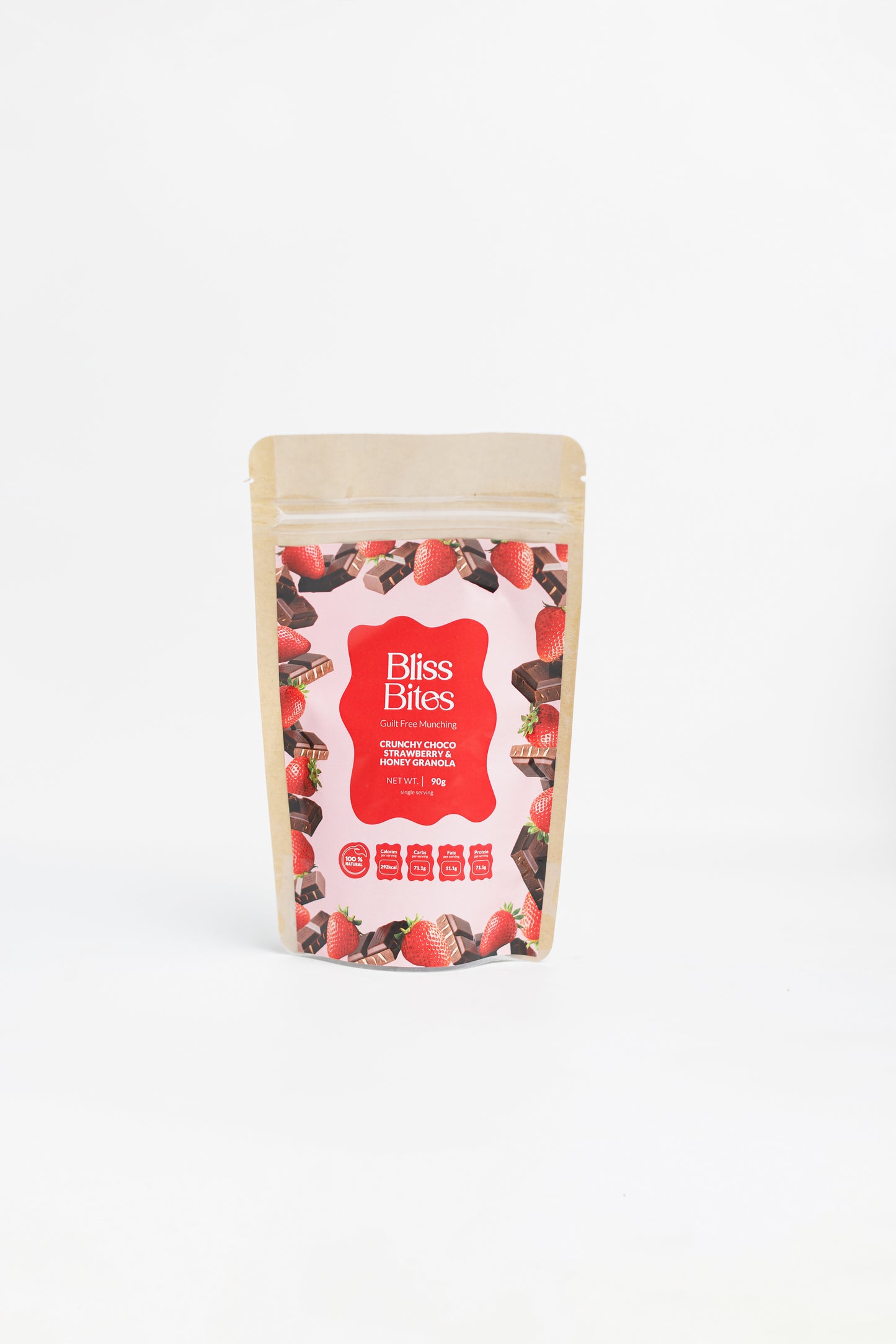 Chocolate strawberry-mini snack pack