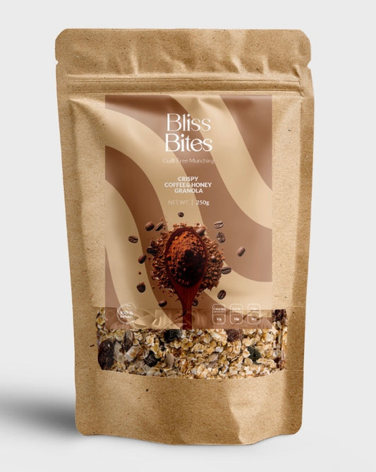 Coffee hazelnut granola