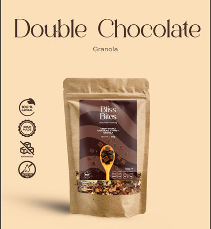 Double chocolate granola
