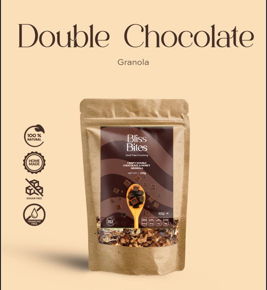 Double chocolate granola