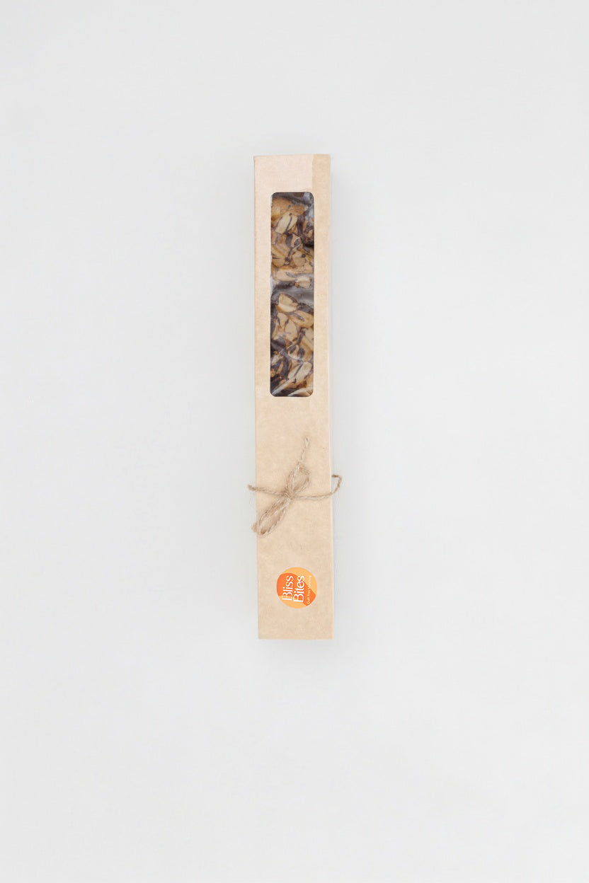 Peanut caramel chocolate bites